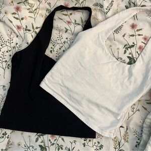 🖤🤍 Bundle of 2 Cotton On All Day V Neck Halter Tops
